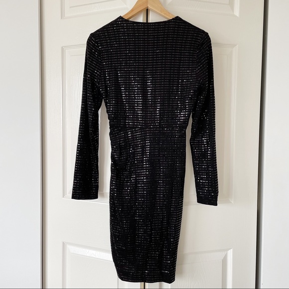 Zara Sparkly Draped Dress - Picture 11 of 12